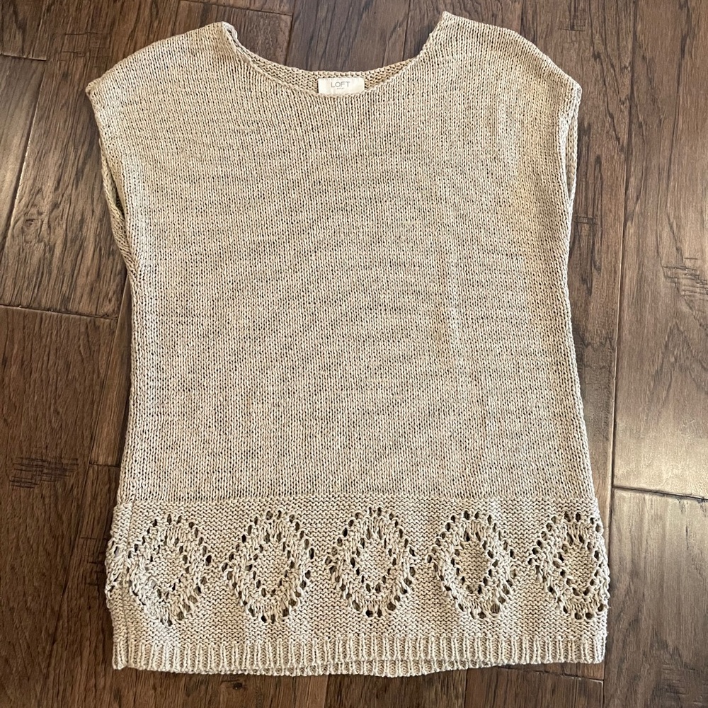 Loft Woven Sleeveless Top